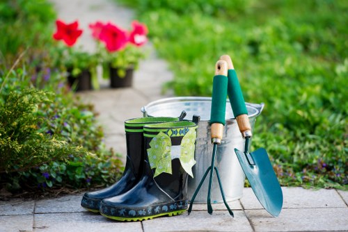 Professional garden maintenance in Cricklewood with lawn and weed control